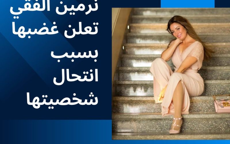 نرمين الفقي تعلن غضبها بسبب انتحال شخصيتها